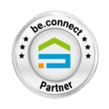 Siegel be.connect Partner
